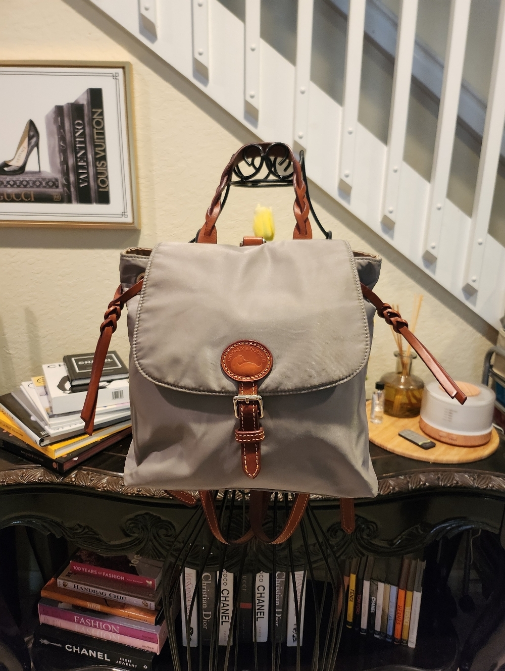Dooney & Bourke Nylon Flap Backpack